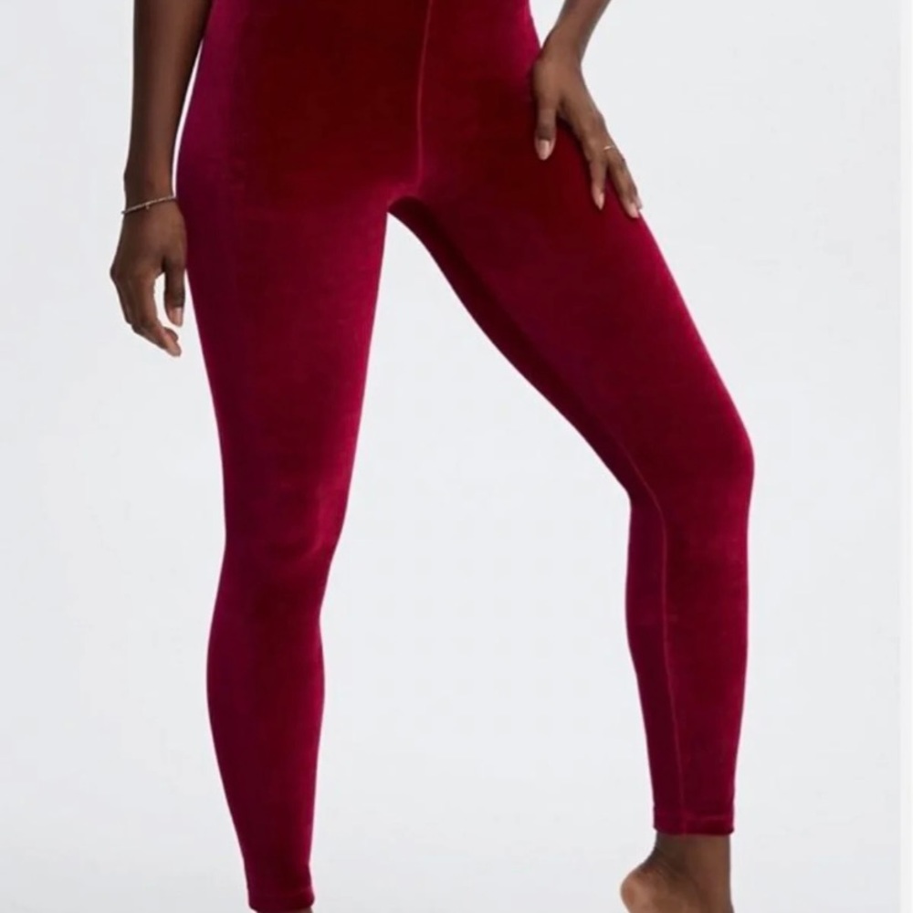 Fabletics velour leggings